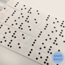Load image into Gallery viewer, 7/8 Braille Love Headbands
